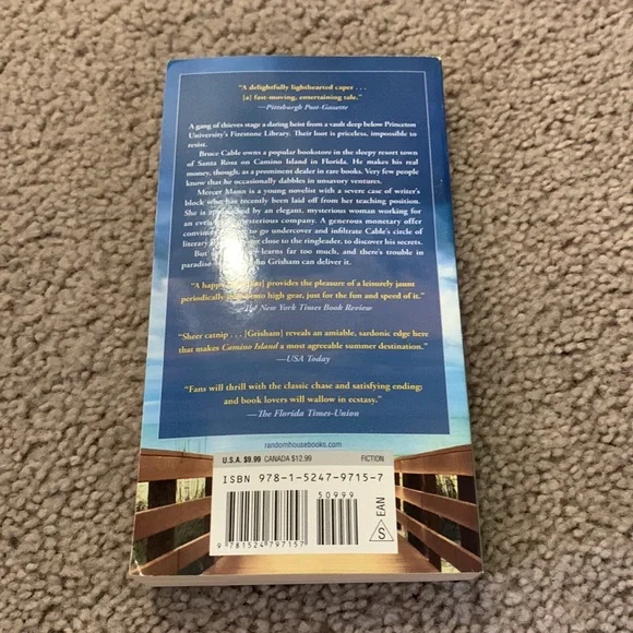 Camino Island by john grisham Book - good condition - Picture 3 of 4